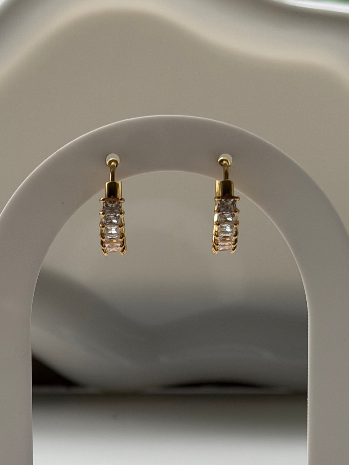 Luxe Zircon hoops